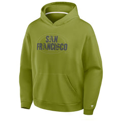 San Francisco 49ers Oversized Type Play Location Hoodie - Green discount