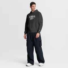 Kansas City Chiefs Oversized Type Play Location Hoodie - Black cheap