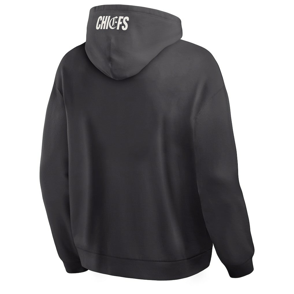 Kansas City Chiefs Oversized Type Play Location Hoodie - Black cheap