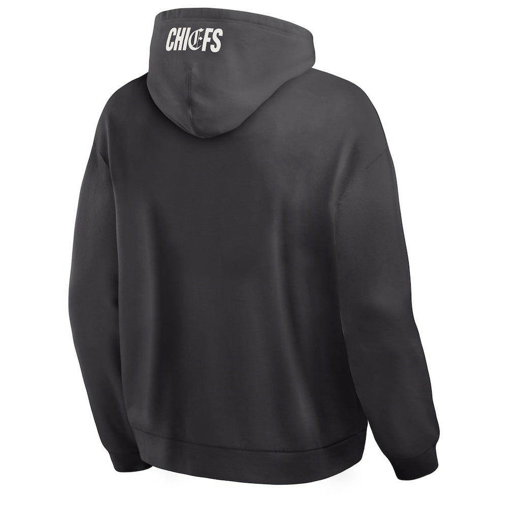 Kansas City Chiefs Oversized Type Play Location Hoodie - Black cheap