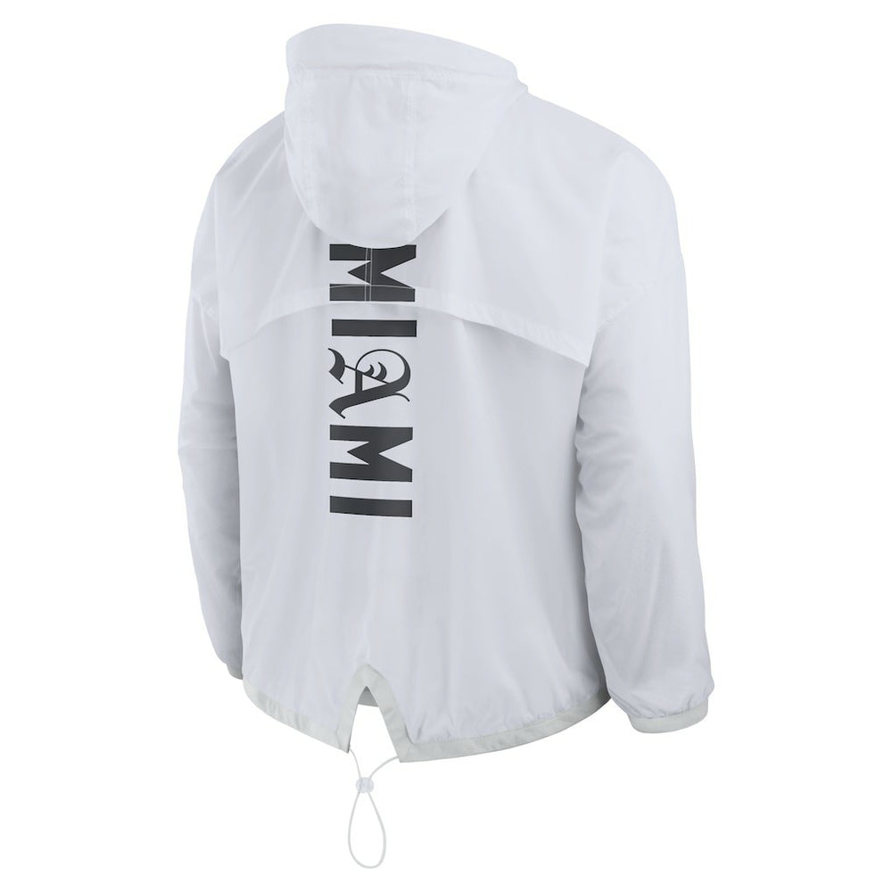 Miami Dolphins Type Play Down Full-Zip Jacket - White sale