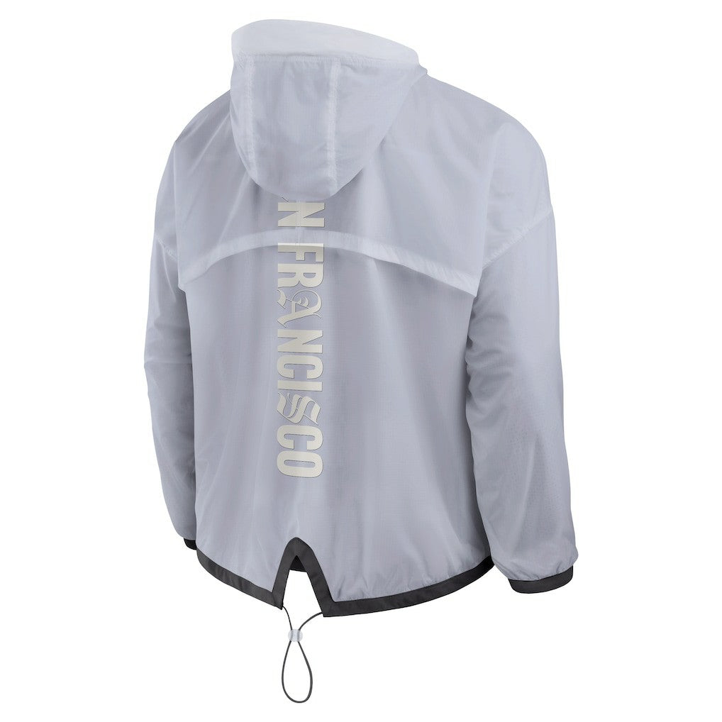 San Francisco 49ers Type Play Down Full-Zip Jacket - White outlet