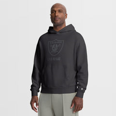 Las Vegas Raiders Oversized Type Play Location Hoodie - Black discount