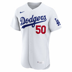 Mookie Betts Los Angeles Dodgers Home Authentic Jersey - White | Nike