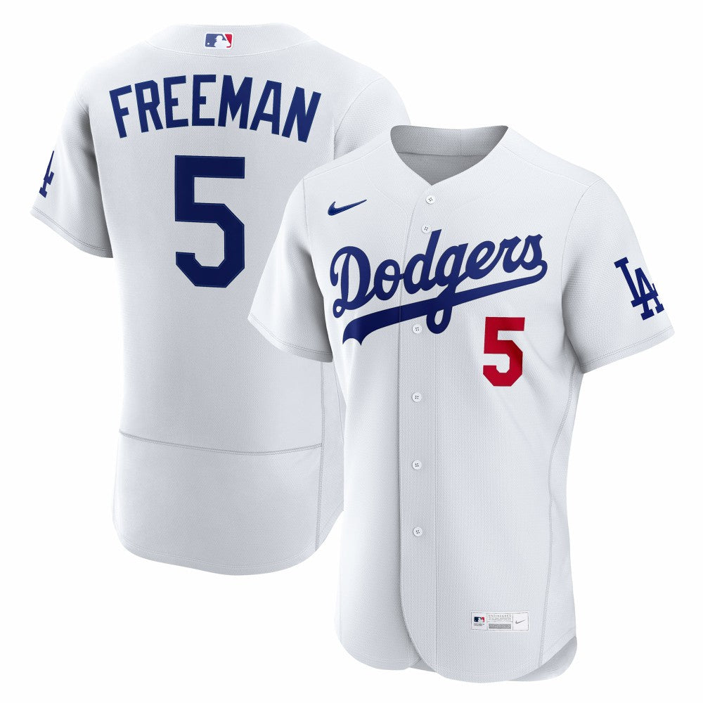 Freddie Freeman Los Angeles Dodgers Home Authentic Jersey - White | Nike