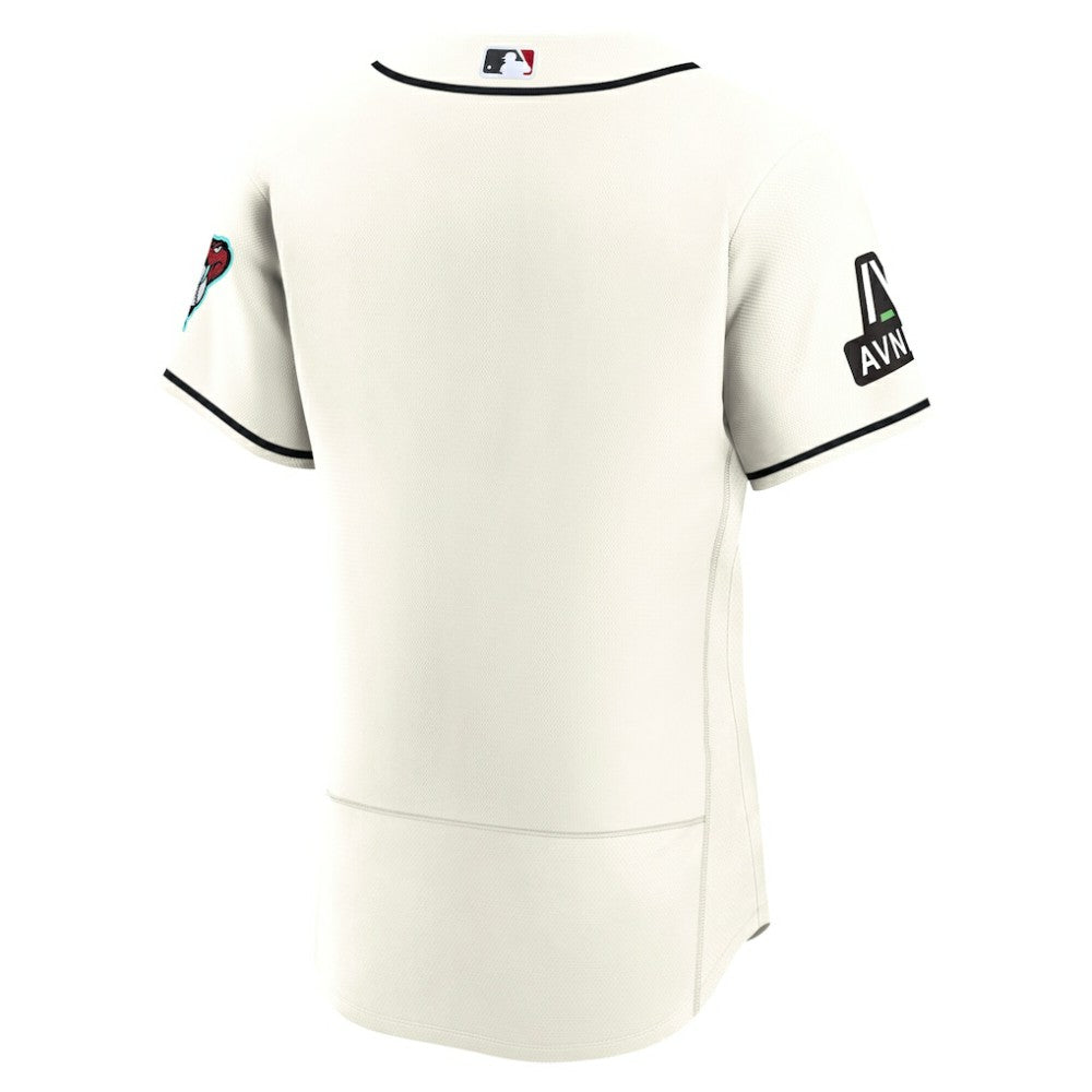Arizona Diamondbacks Home Sponsor Patch Authentic Jersey - Cream | Nike