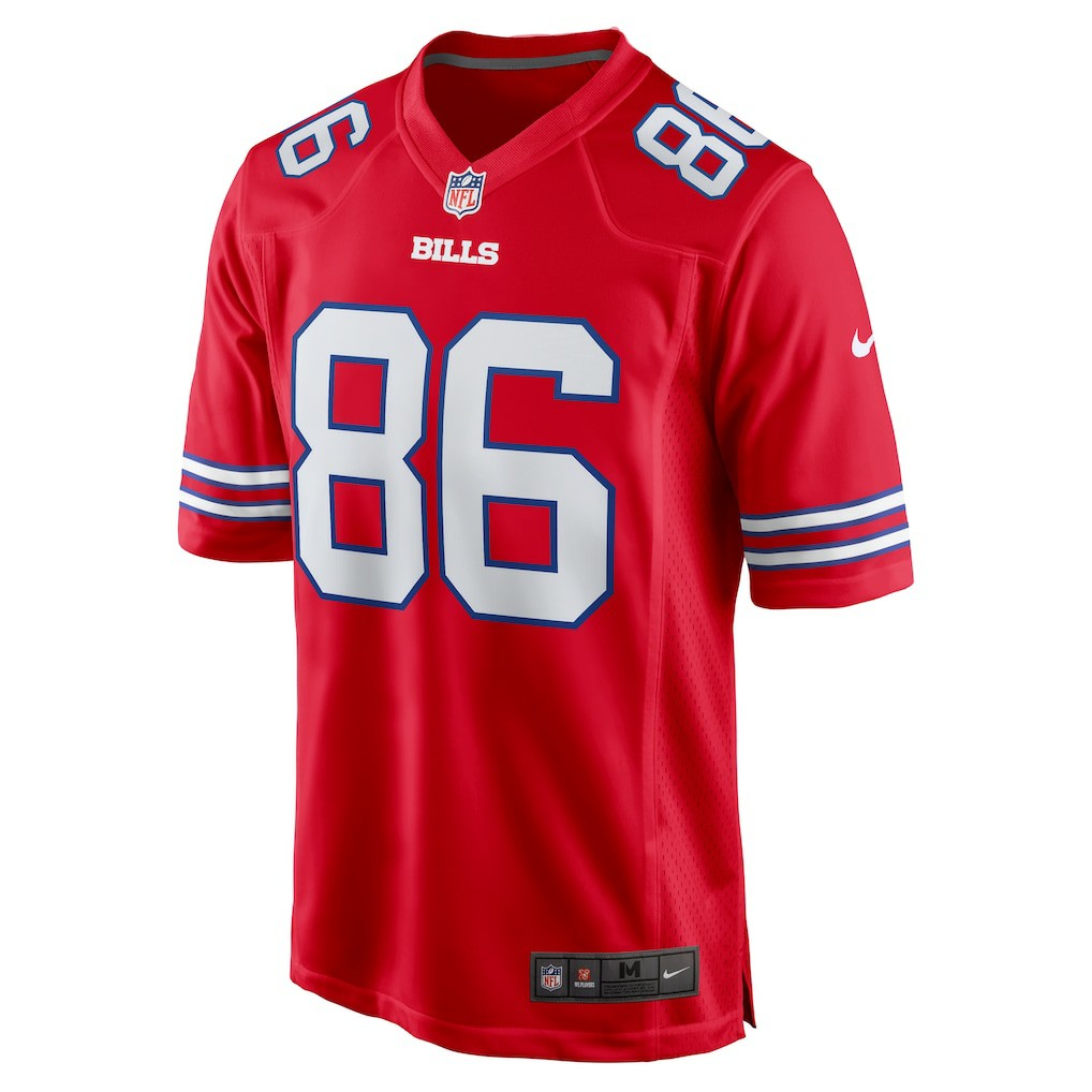 Dalton Kincaid Buffalo Bills Alternate Game Jersey - Red | Nike on sale