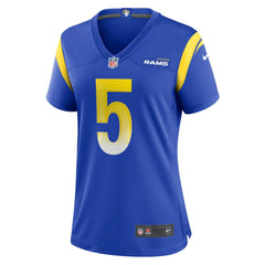 Tutu Atwell Los Angeles Rams Women's Home Game Jersey - Royal | Nike on sale