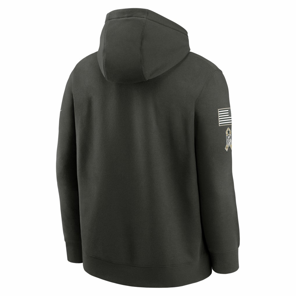 Indianapolis Colts Salute To Service Club Fleece Hoodie - Olive | Nike outlet