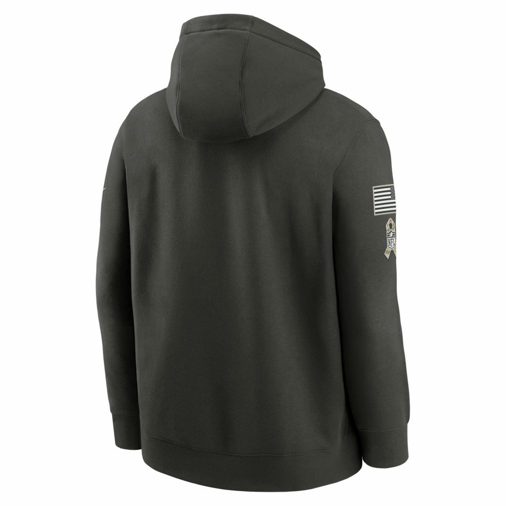 Indianapolis Colts Salute To Service Club Fleece Hoodie - Olive | Nike outlet