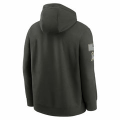 Indianapolis Colts Salute To Service Club Fleece Hoodie - Olive | Nike outlet