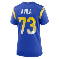 Steve Avila Los Angeles Rams Women's Home Game Jersey - Royal | Nike for sale