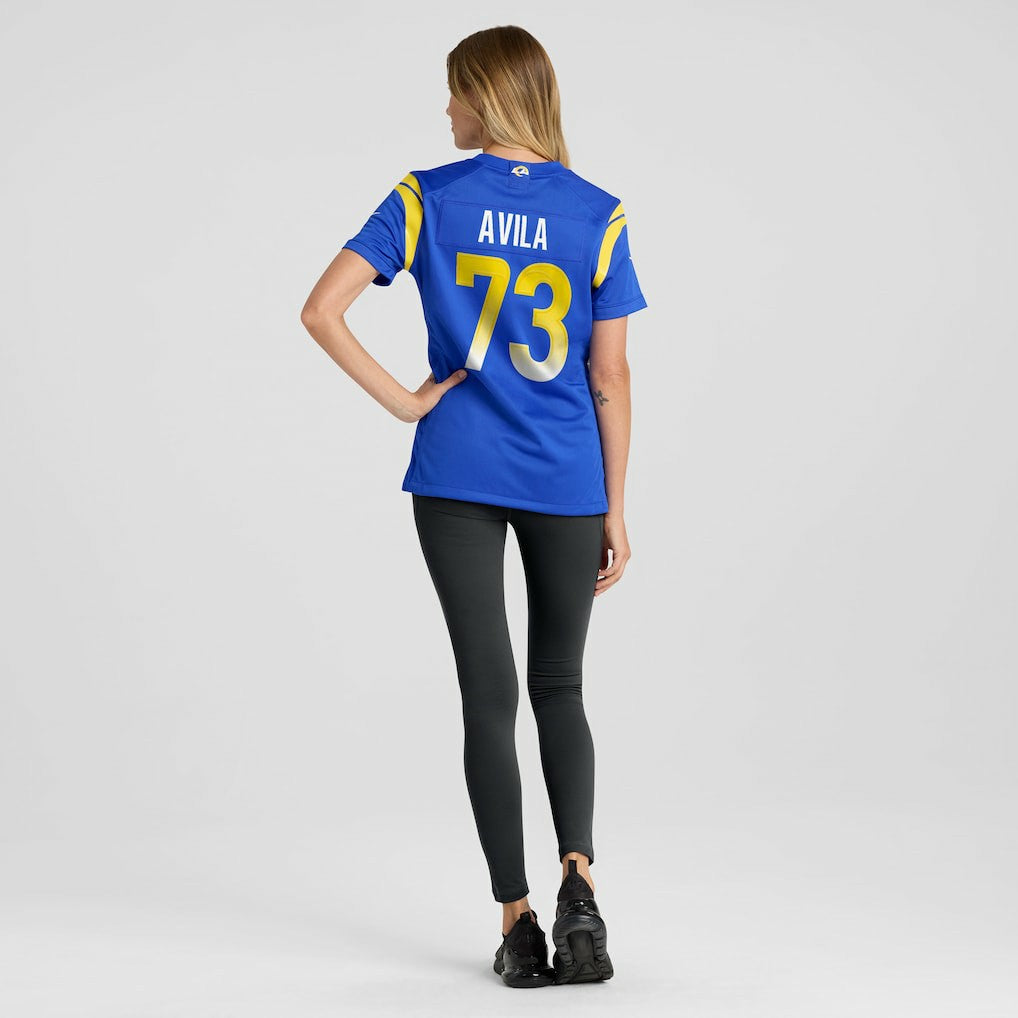 Steve Avila Los Angeles Rams Women's Home Game Jersey - Royal | Nike for sale