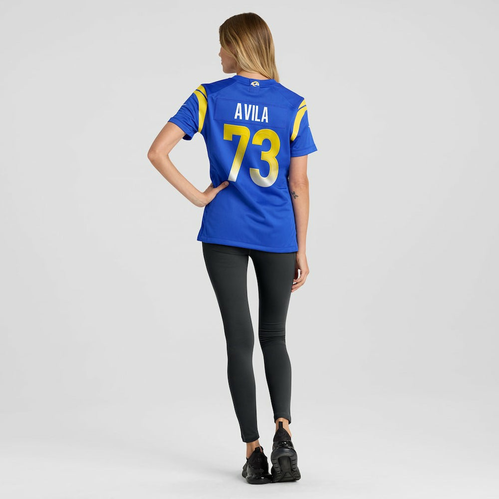 Steve Avila Los Angeles Rams Women's Home Game Jersey - Royal | Nike for sale