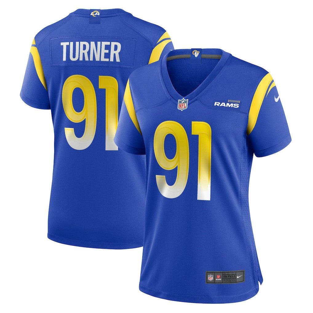 Kobie Turner Los Angeles Rams Women's Home Game Jersey - Royal | Nike online