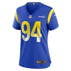 Desjuan Johnson Los Angeles Rams Women's Home Game Jersey - Royal | Nike cheap