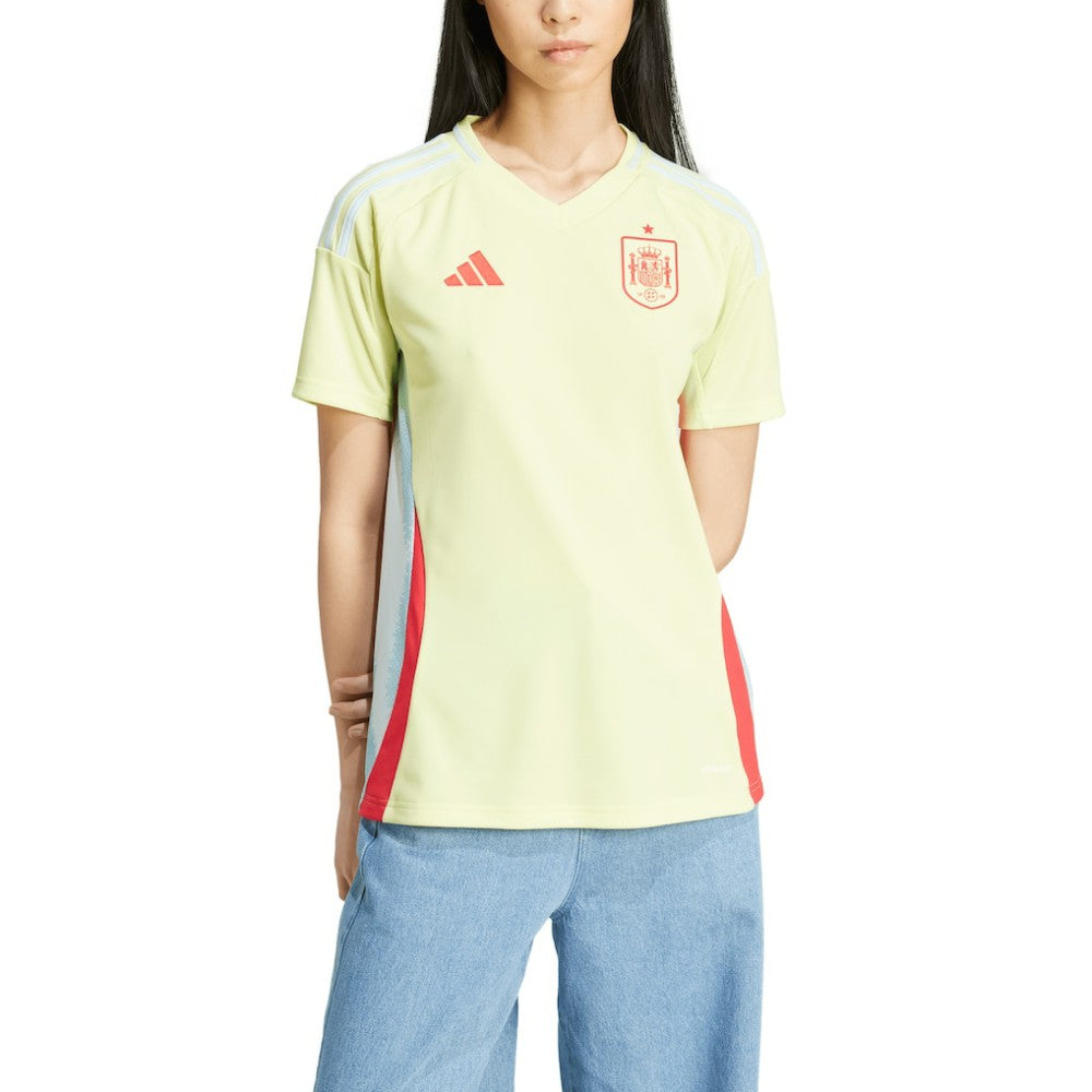 Spain National Team Women's 2024 Away Replica Jersey - Yellow | Adidas shop