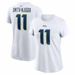 Jaxon Smith-Njigba Seattle Seahawks Women's Player Name & Number T-Shirt - White | Nike discount