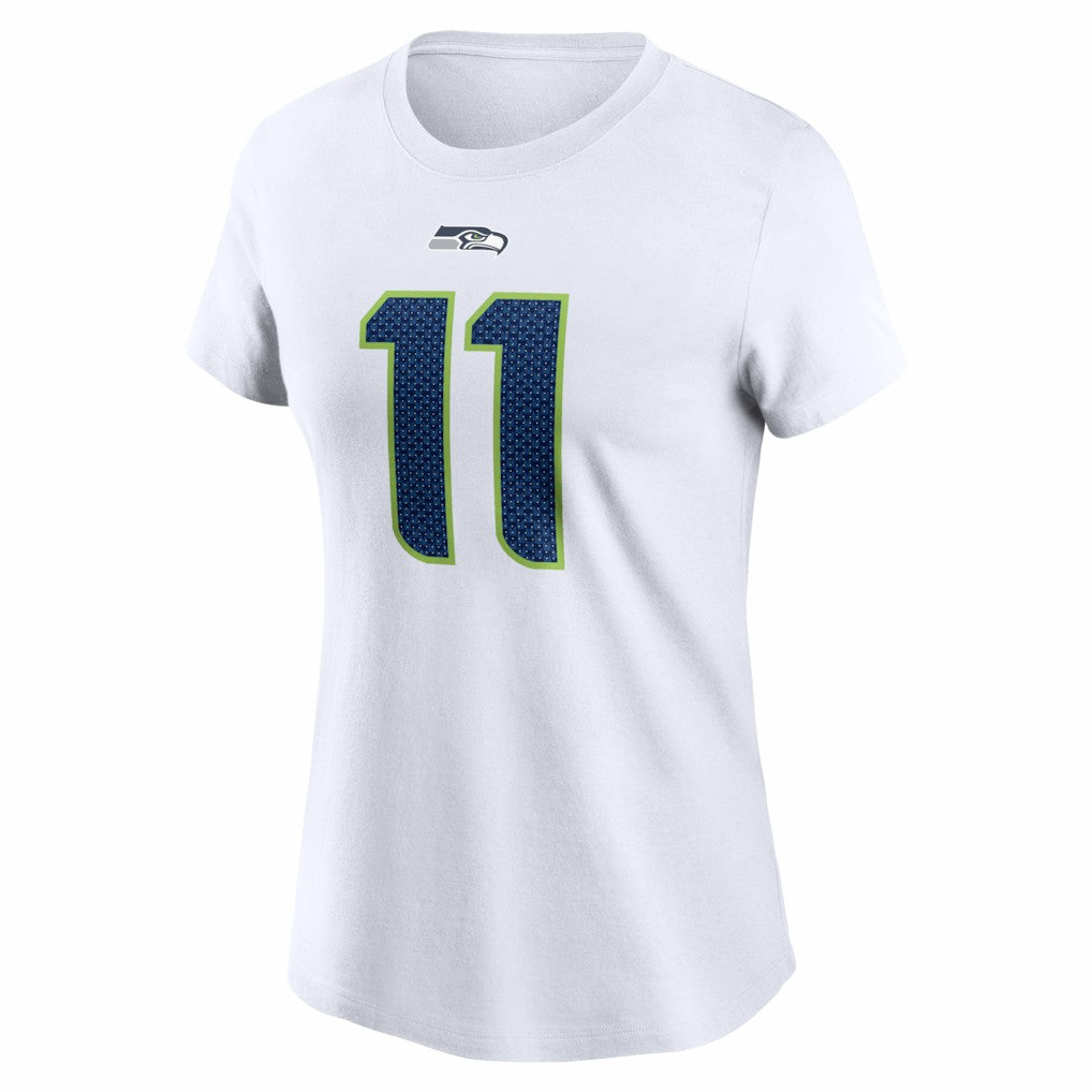 Jaxon Smith-Njigba Seattle Seahawks Women's Player Name & Number T-Shirt - White | Nike discount