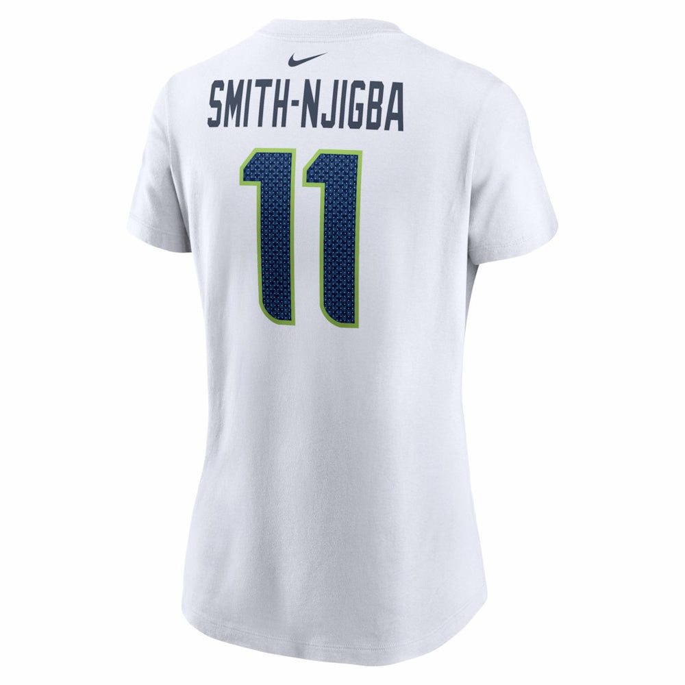 Jaxon Smith-Njigba Seattle Seahawks Women's Player Name & Number T-Shirt - White | Nike discount