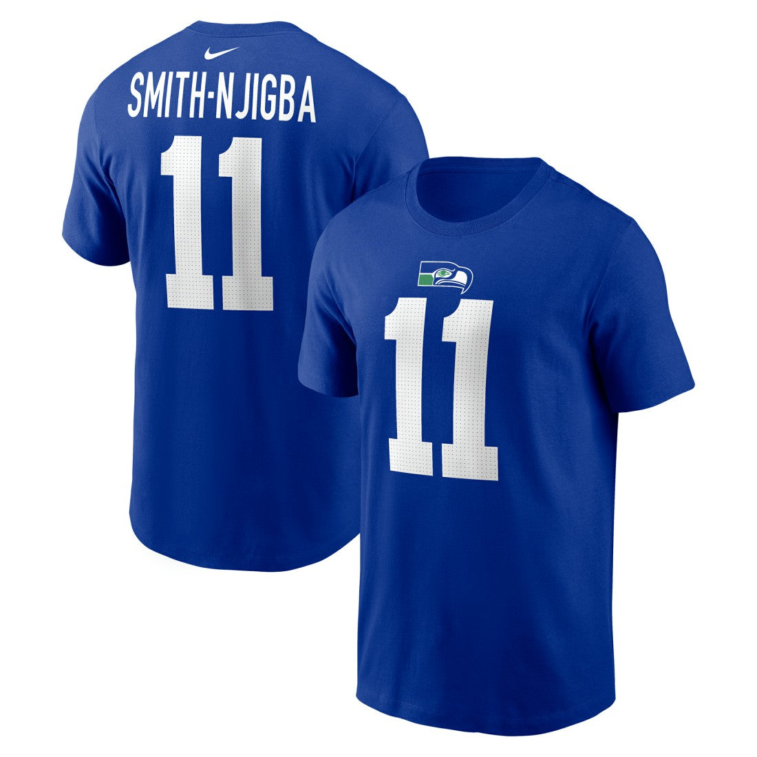 Jaxon Smith-Njigba Seattle Seahawks Player Name & Number T-Shirt - Royal | Nike online