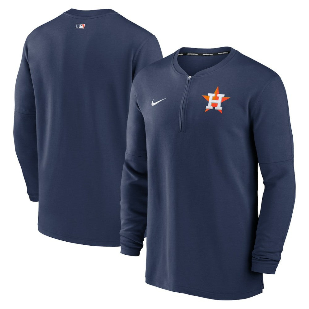 Houston Astros Authentic Collection Game Time Performance Quarter-Zip Top - Navy | Nike