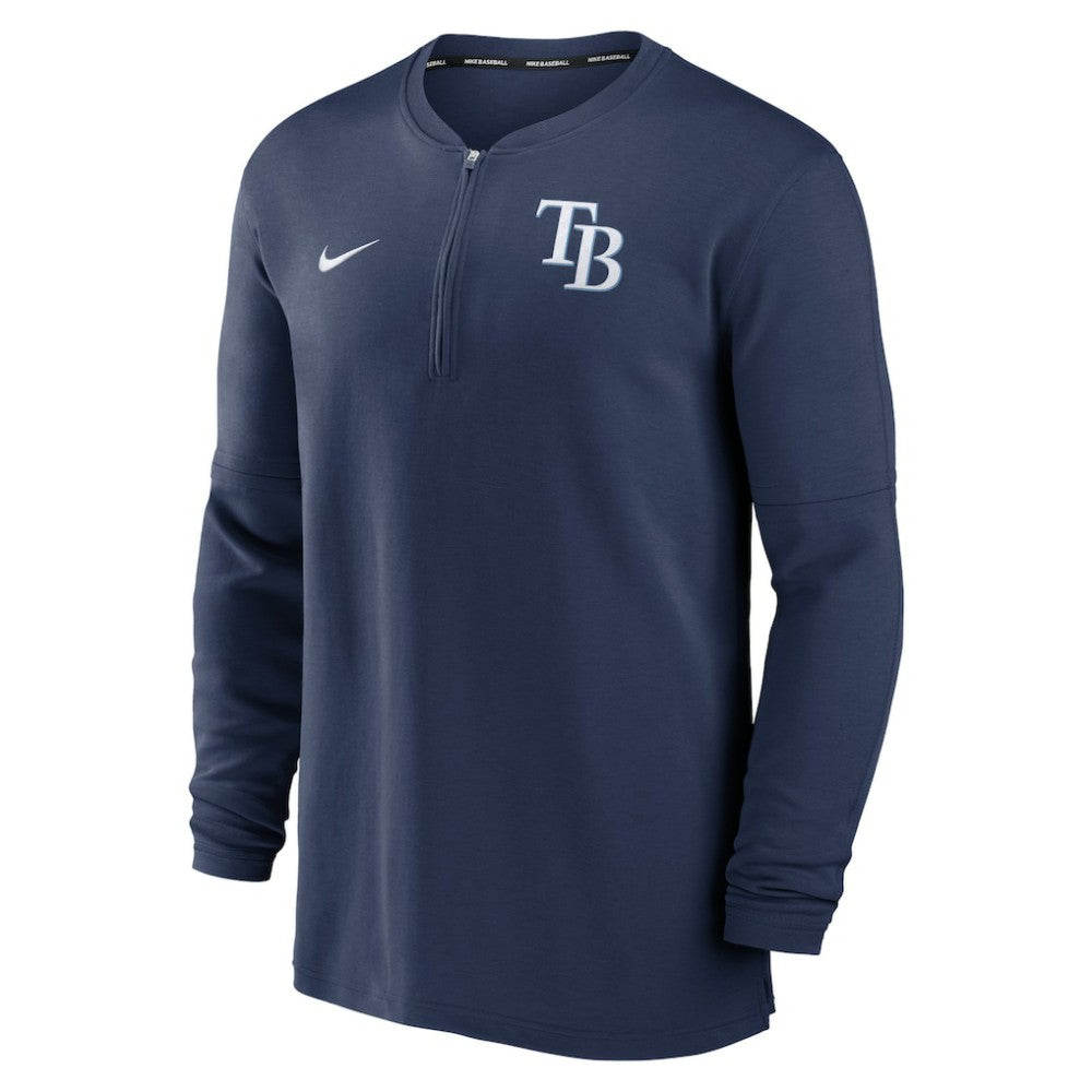 Tampa Bay Rays Authentic Collection Game Time Performance Quarter-Zip Top - Navy | Nike