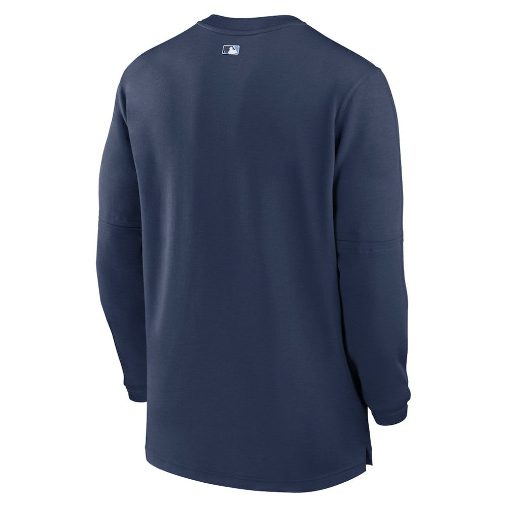 Tampa Bay Rays Authentic Collection Game Time Performance Quarter-Zip Top - Navy | Nike