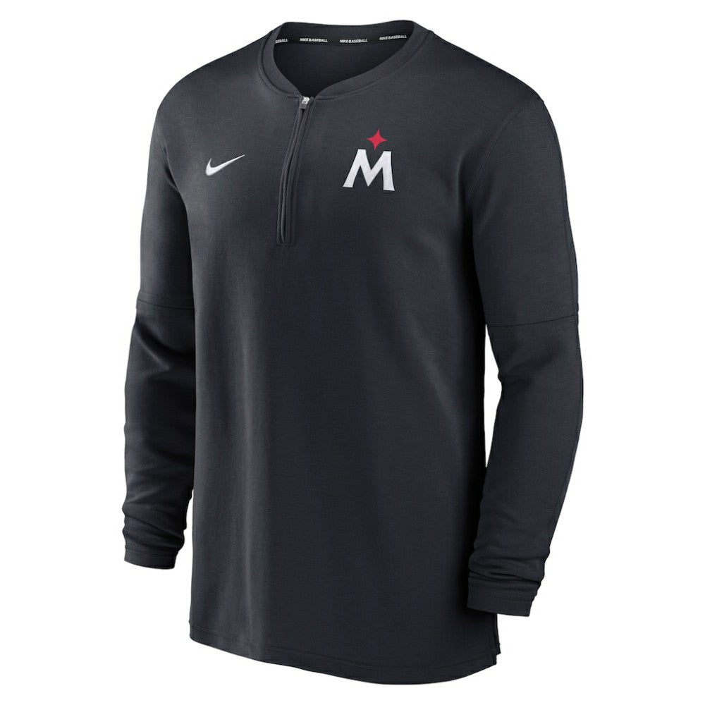 Minnesota Twins Authentic Collection Game Time Performance Quarter-Zip Top - Navy | Nike