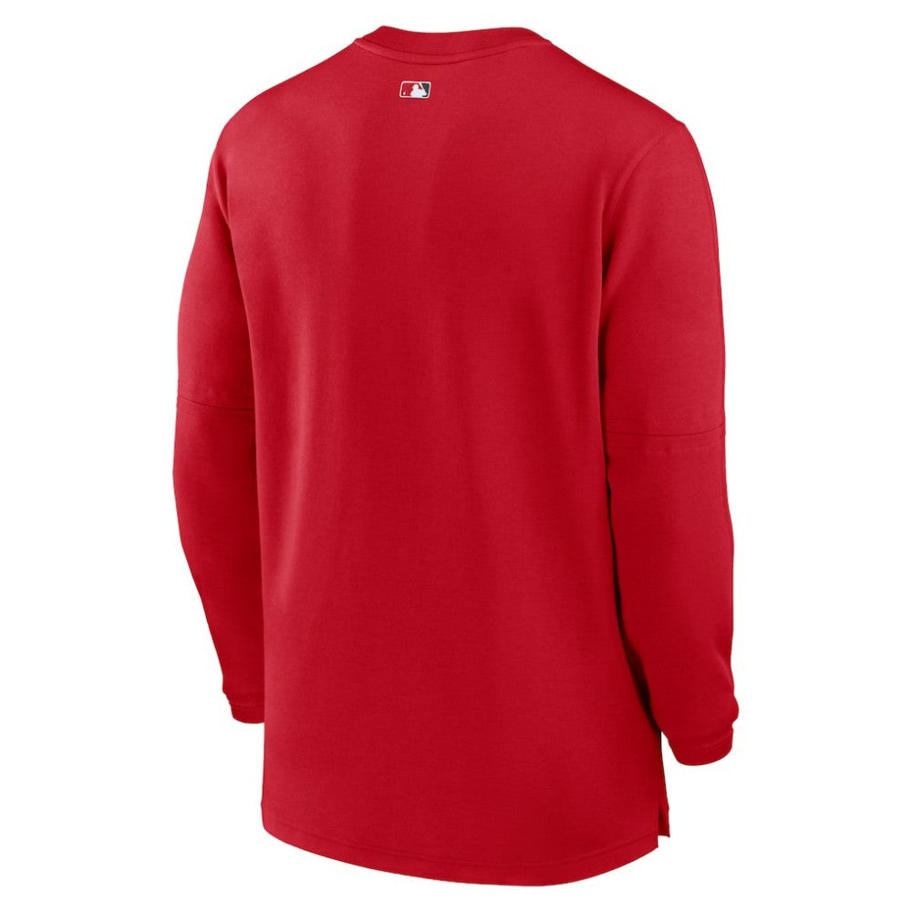 Washington Nationals Authentic Collection Game Time Performance Quarter-Zip Top - Red | Nike