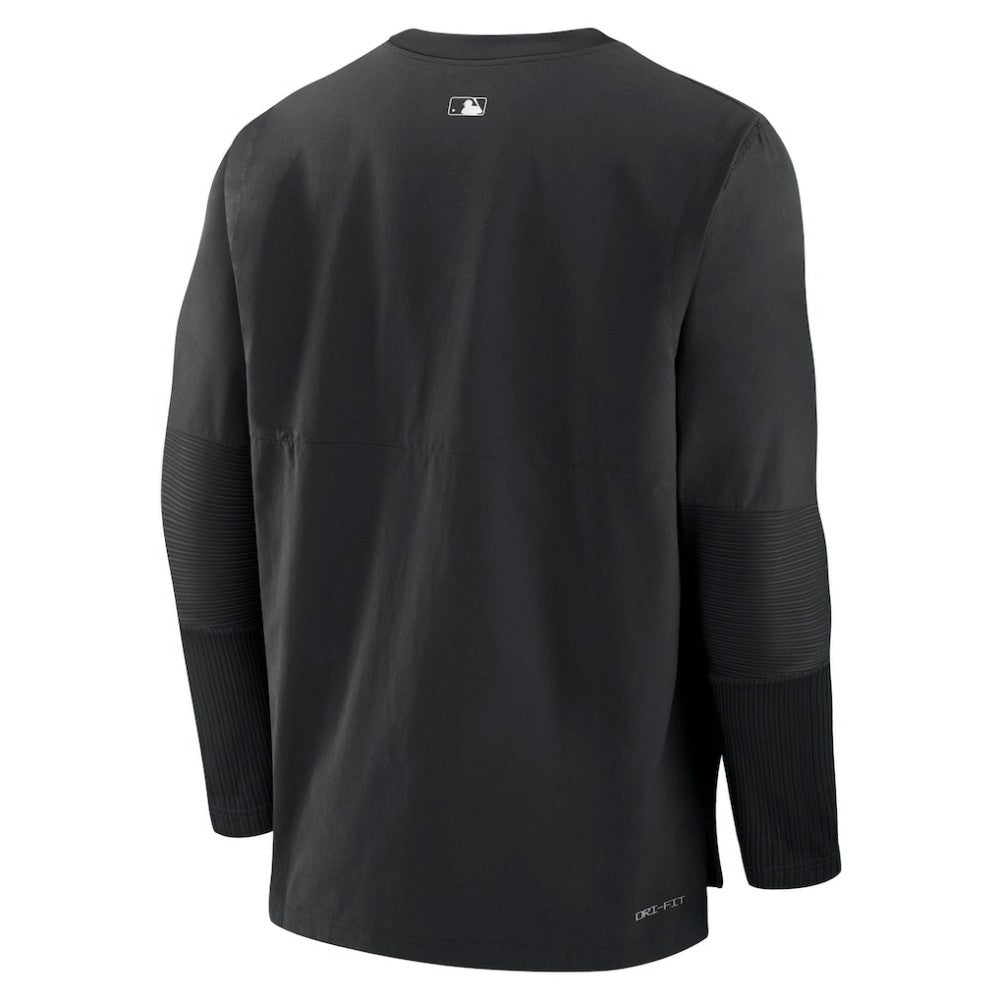 Chicago White Sox Authentic Collection Player Dri-FIT Lightweight Pullover - Black | Nike