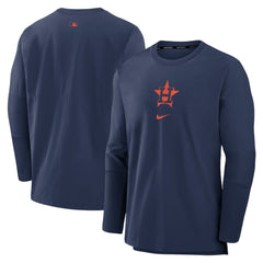 Houston Astros Authentic Collection Player Dri-FIT Lightweight Pullover - Navy | Nike