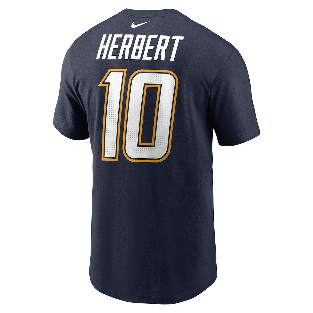 Justin Herbert Los Angeles Chargers Alternate Super Chargers Name & Number T-Shirt - Navy | Nike discount