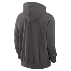 Tampa Bay Rays Authentic Collection Travel Player Performance Full-Zip Hoodie - Charcoal | Nike