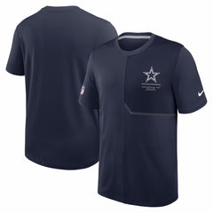 Dallas Cowboys Sideline UV Dri-FIT Coach Shirt - Navy | Nike cheap