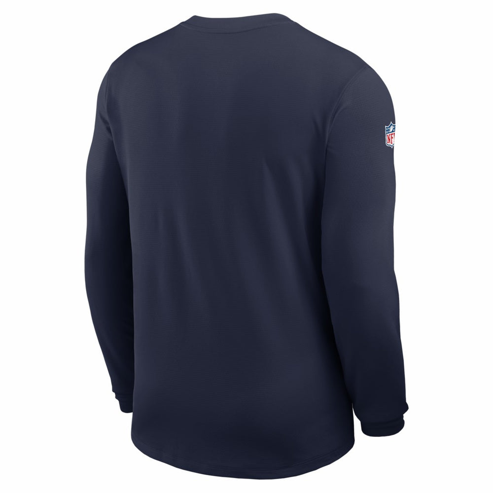 Dallas Cowboys Sideline Coach UV Dri-FIT Long Sleeve Shirt - Navy | Nike discount