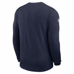 Dallas Cowboys Sideline Coach UV Dri-FIT Long Sleeve Shirt - Navy | Nike discount