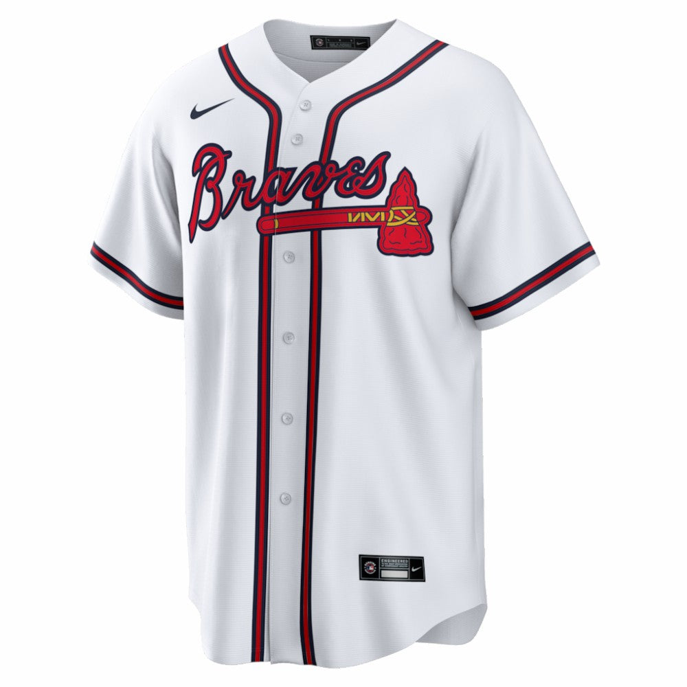 Mike Yastrzemski Atlanta Braves Replica Jersey - White | Nike