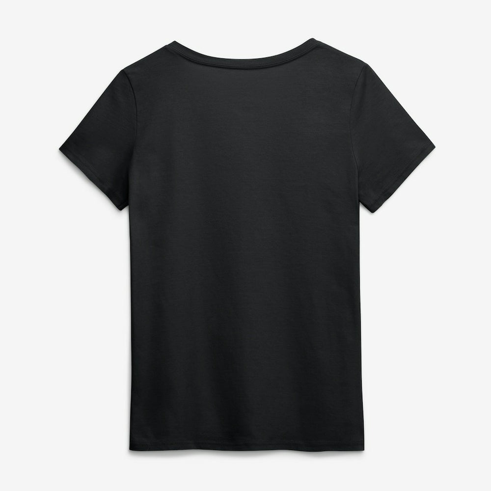 Chicago Bears Logo Athletic Women's Primary Logo V-Neck T-Shirt - Black for sale