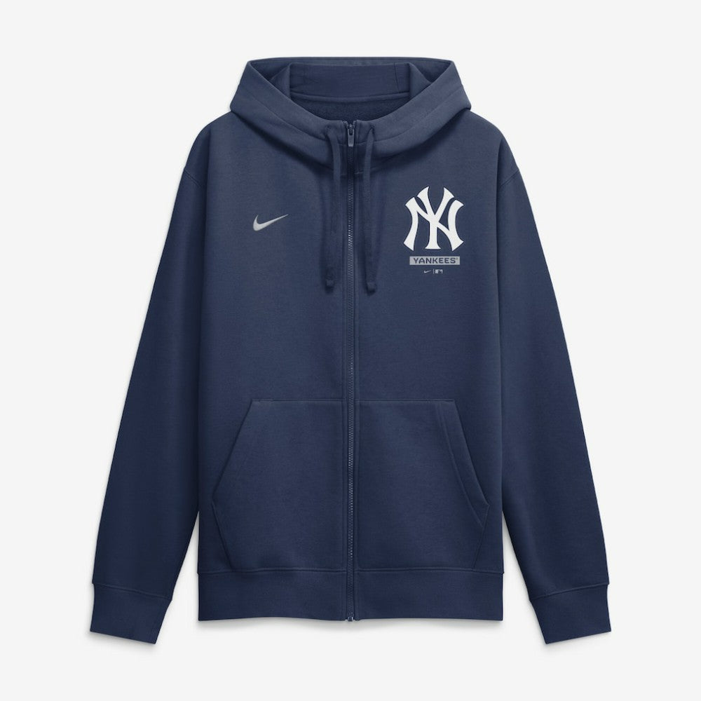New York Yankees Primetime Lockup Full-Zip Hoodie - Navy | Nike