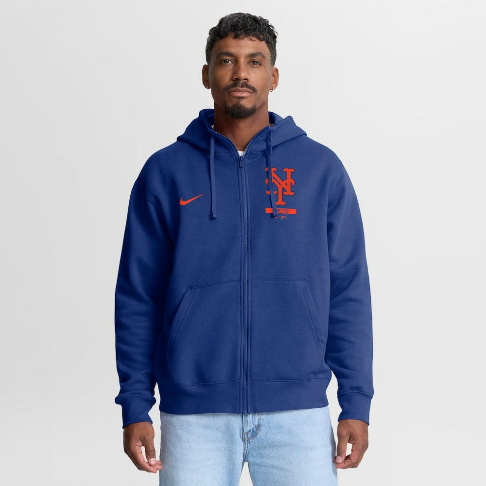 New York Mets Primetime Lockup Full-Zip Hoodie - Royal | Nike