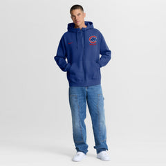Chicago Cubs Primetime Lockup Full-Zip Hoodie - Royal | Nike