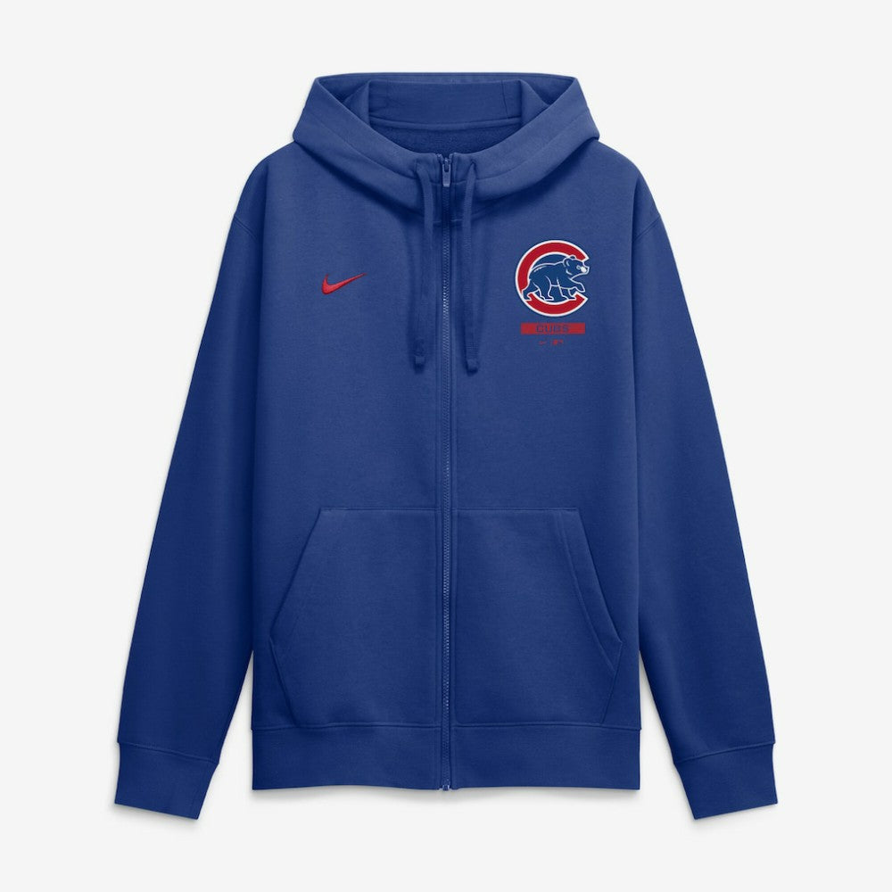 Chicago Cubs Primetime Lockup Full-Zip Hoodie - Royal | Nike