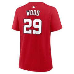 James Wood Washington Nationals Women's Name & Number T-Shirt - Red | Nike