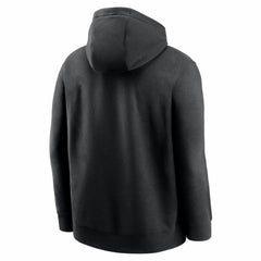Los Angeles Dodgers Logo Club Fleece Hoodie - Black | Nike