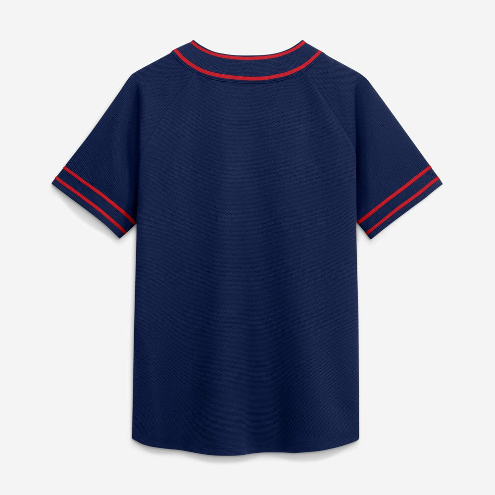 Minnesota Twins Women's Diva Race Ahead Raglan V-Neck T-Shirt - Navy