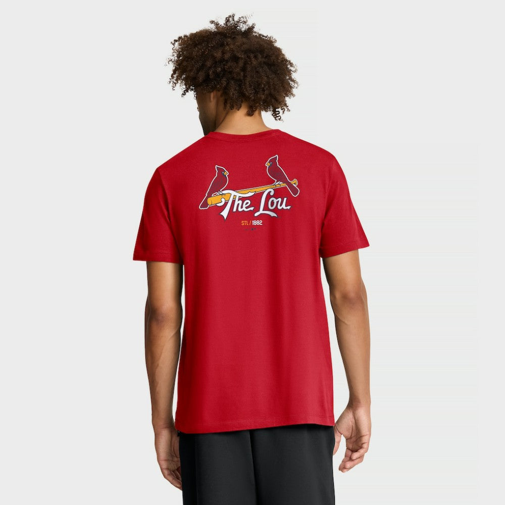 St. Louis Cardinals City Connect 2-Hit T-Shirt - Red | Nike