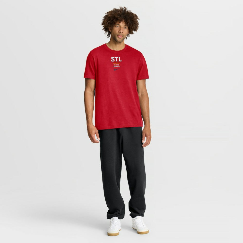 St. Louis Cardinals City Connect 2-Hit T-Shirt - Red | Nike