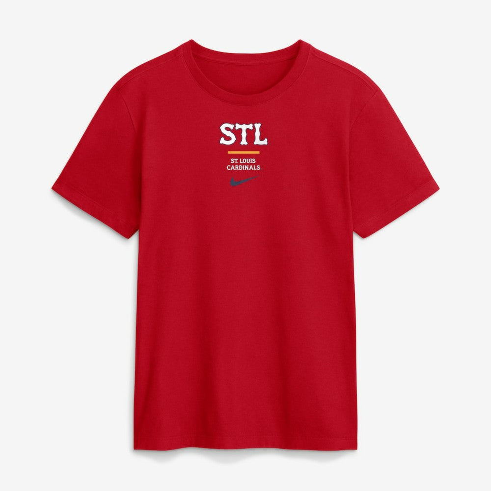 St. Louis Cardinals City Connect 2-Hit T-Shirt - Red | Nike