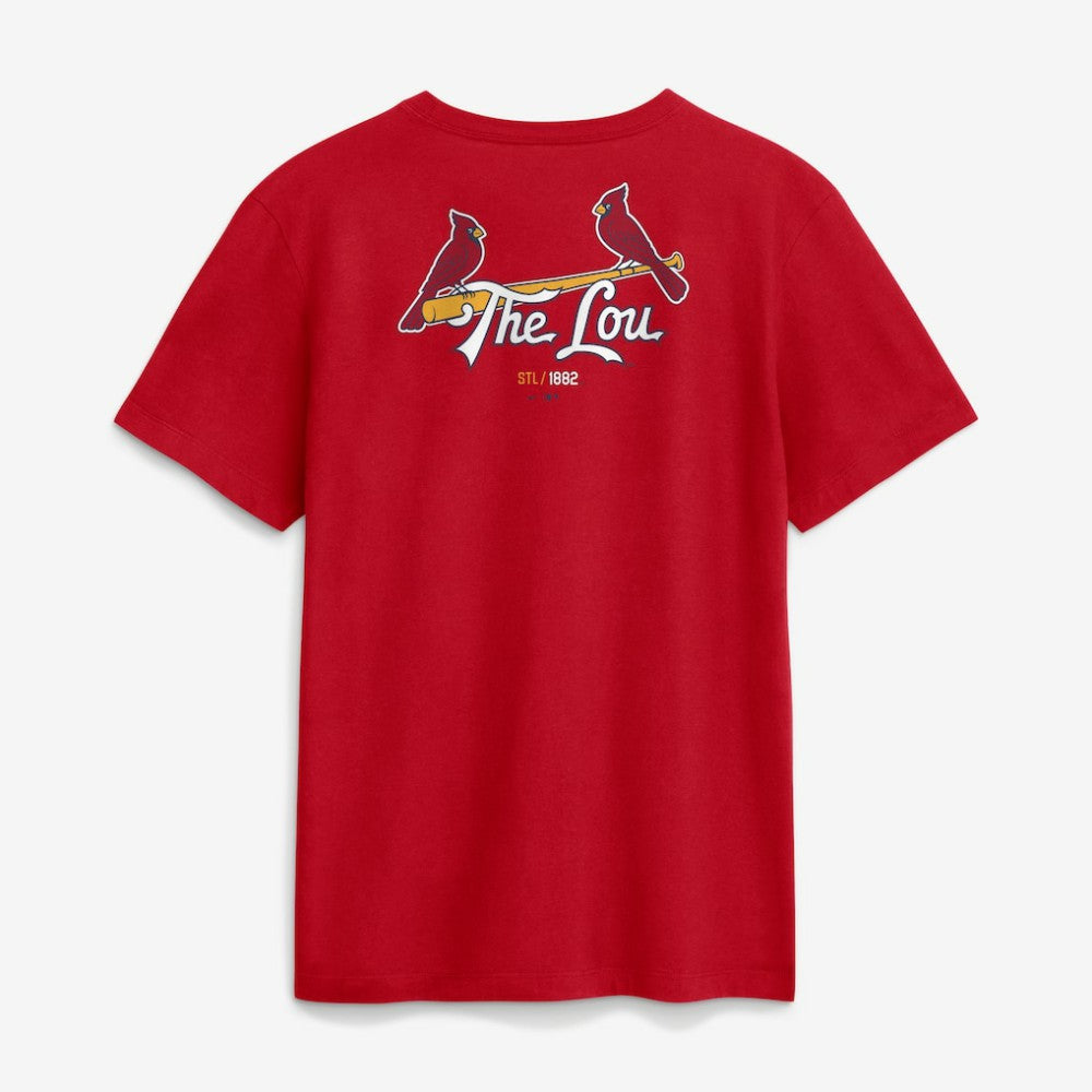 St. Louis Cardinals City Connect 2-Hit T-Shirt - Red | Nike